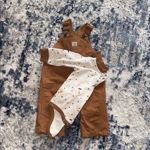 Carhartt Tan Kids Overalls